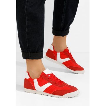 Sneakers dama Cleta rosii