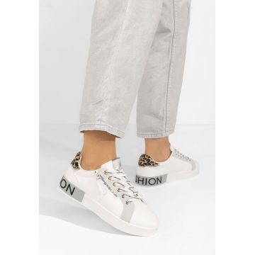 Sneakers dama Corrina albi