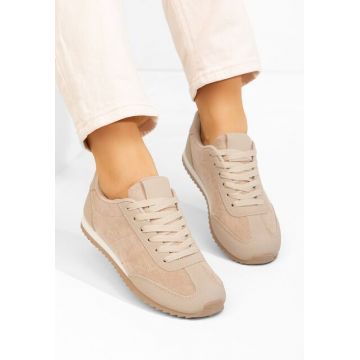 Sneakers dama Crinea bej
