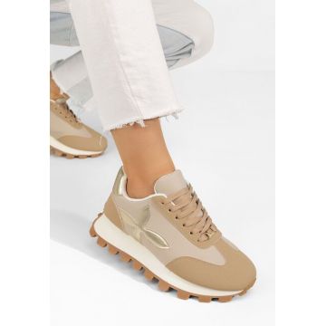 Sneakers dama Dionne bej