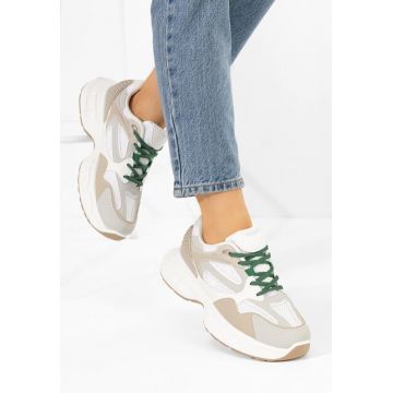 Sneakers dama Elsana bej