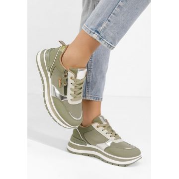 Sneakers dama Florensa verzi