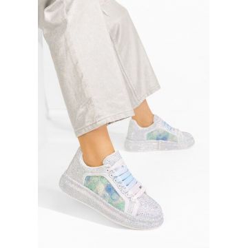Sneakers dama Florri albi