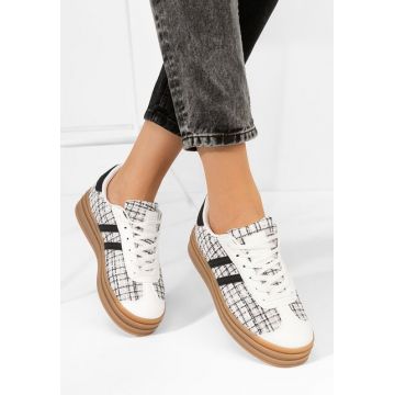 Sneakers dama Fonda albi