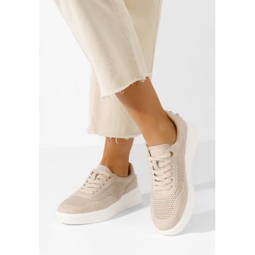 Sneakers dama Hessa bej