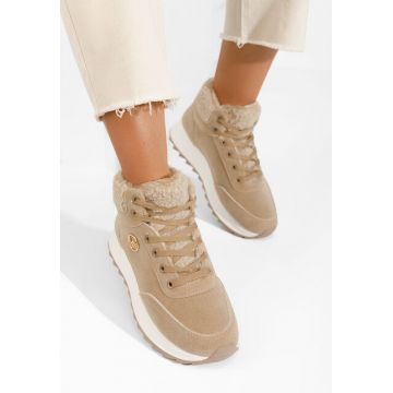Sneakers dama imblaniti Avilma kaki
