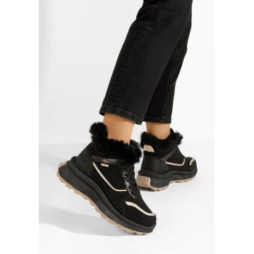 Sneakers dama imblaniti Toska negri