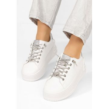 Sneakers dama Kanysha albi