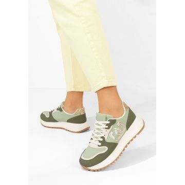 Sneakers dama Kelsie verzi