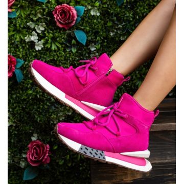 Sneakers dama Klawan Fuchsia