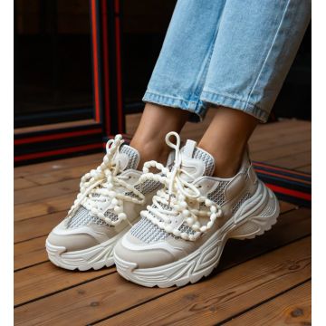 Sneakers dama Lyud Bej