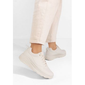 Sneakers dama Madonna bej