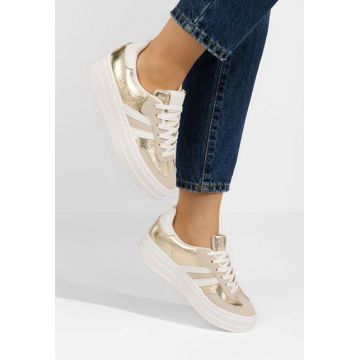 Sneakers dama Maranda aurii