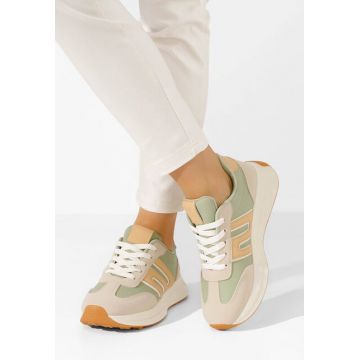 Sneakers dama Roksana verzi