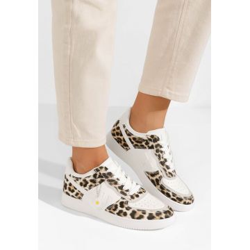 Sneakers dama Rubya albi