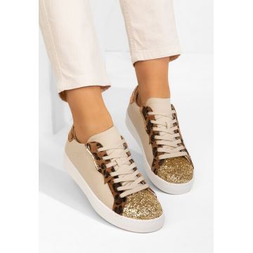 Sneakers dama Sanura bej