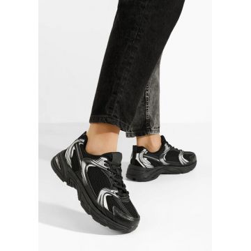 Sneakers dama Shailee V4 negri