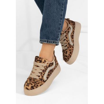Sneakers dama Shielda leopard