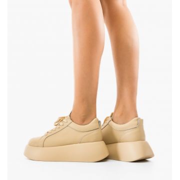 Sneakers dama Silona Bej