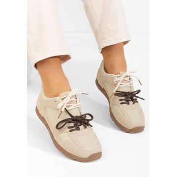 Sneakers dama Smarandys bej