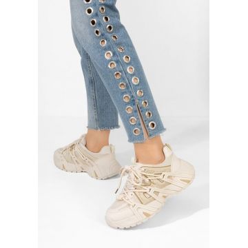 Sneakers dama Tashina bej