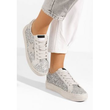 Sneakers dama Vayne argintii