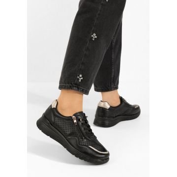 Sneakers dama Vernisa negri