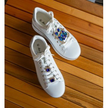 Sneakers dama Weland Argintii