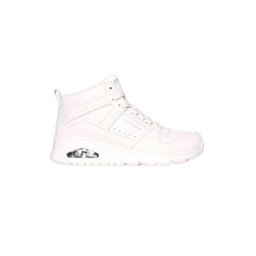 Pantofi sport medii de piele ecologica Uno Regards