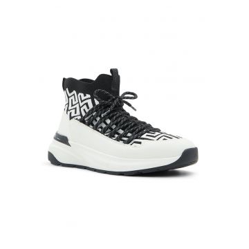 Pantofi sport mid-high cu logo Everlynn