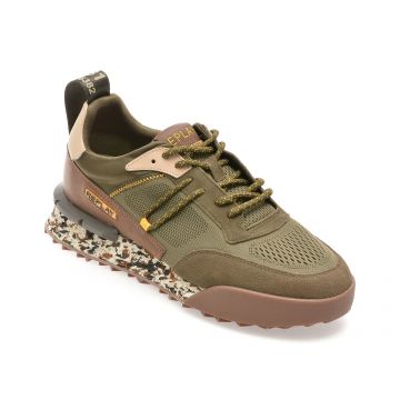 Pantofi sport REPLAY kaki, MS1P55L, din material textil