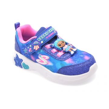 Pantofi sport SKECHERS multicolor, SNUGGLE SNEAKS, din piele ecologica