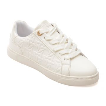 Pantofi sport ALDO albi, CLUBLUX 115, din piele ecologica