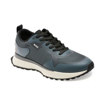 Pantofi sport BOSS albastri, 3195, din material textil