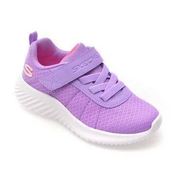 Pantofi sport SKECHERS mov, BOUNDER, din material textil