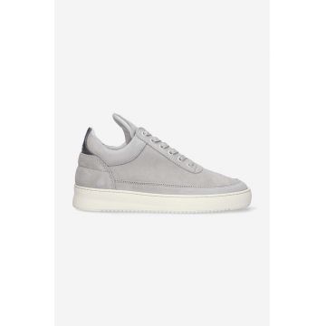 Filling Pieces sneakers din piele întoarsă Low top Suede culoarea gri, 10122791878