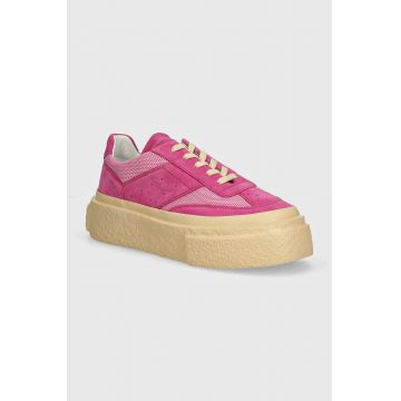 MM6 Maison Margiela sneakers culoarea roz, S59WS0221.P7024