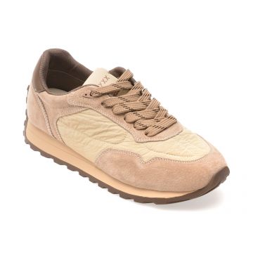 Pantofi sport GRYXX nude, 28171, din material textil