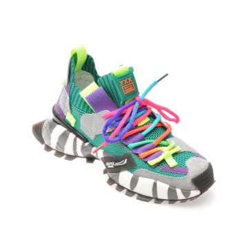 Pantofi sport GRYXX verzi, 18159, din material textil