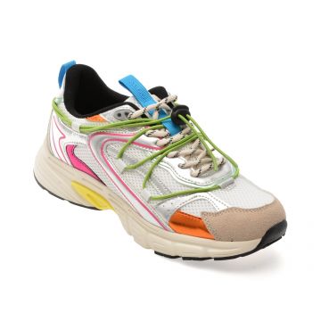 Pantofi sport ALDO albi, CLUBFLY 185, din material textil