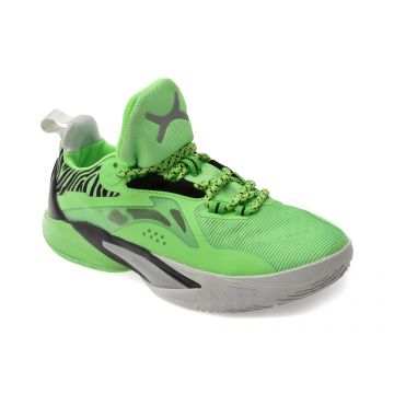 Pantofi sport BITE THE BULLET verzi, 2397, din material textil