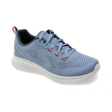 Pantofi sport SKECHERS albastri, SKECH-LITE PRO, din material textil