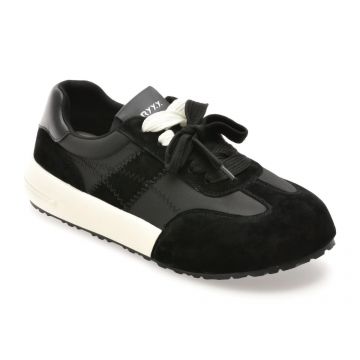 Pantofi sport GRYXX negri, 1123, din material textil