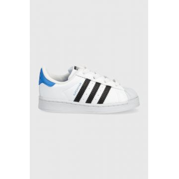 adidas Originals sneakers pentru copii culoarea alb