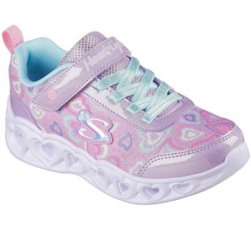 Pantofi sport copii Skechers Heart Lights - Boogie Love 303257L-LVMT