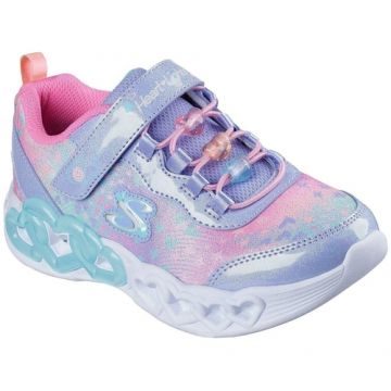 Pantofi sport copii Skechers S Lights-infinite Heart Ligh 303261L-LVMT