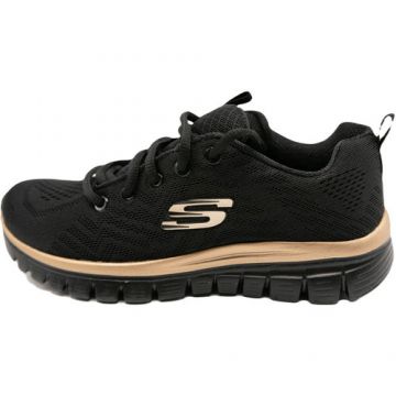 Pantofi sport femei Skechers Get Connected 12615-BKRG