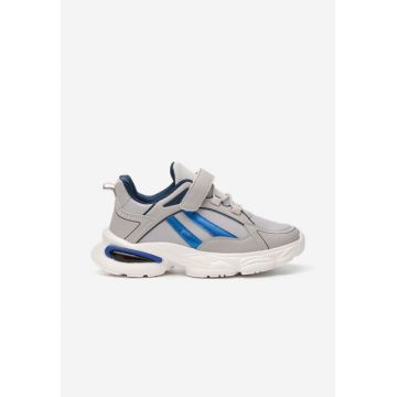 Sneakers baieti Flizo gri