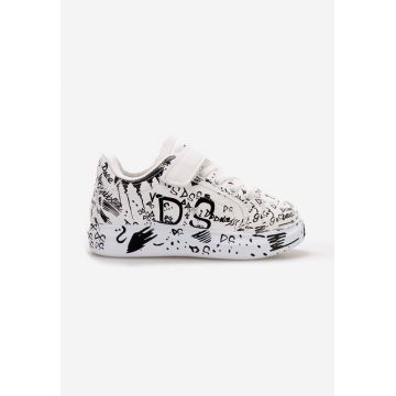 Sneakers copii Enno albi