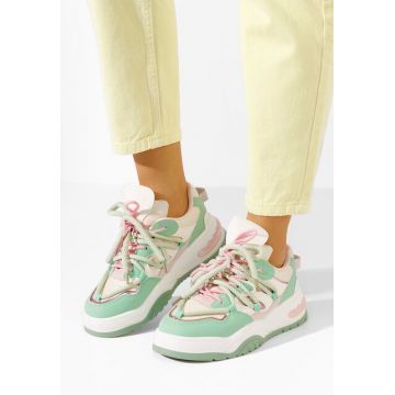 Sneakers dama Caesia turcoaz